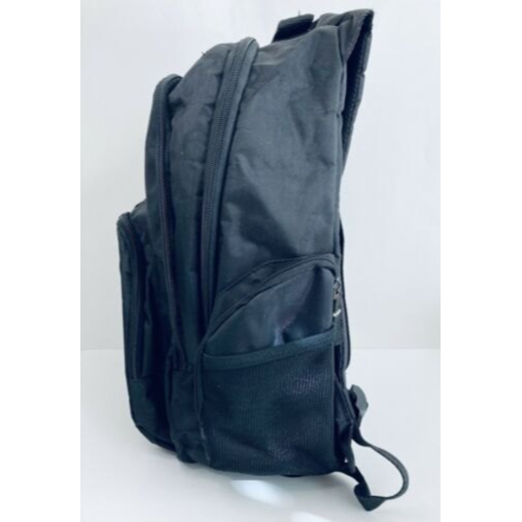 Targus Black Inner And Outer Pockets Buckle Belted Laptop Backpack Case - Picture 3 of 12